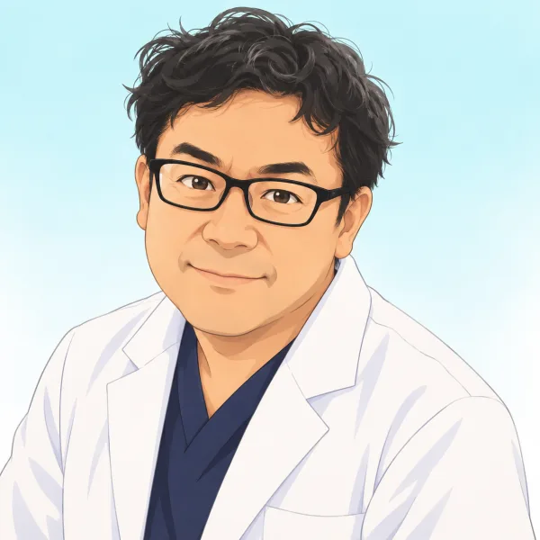 院長 岩田昌樹のイラスト